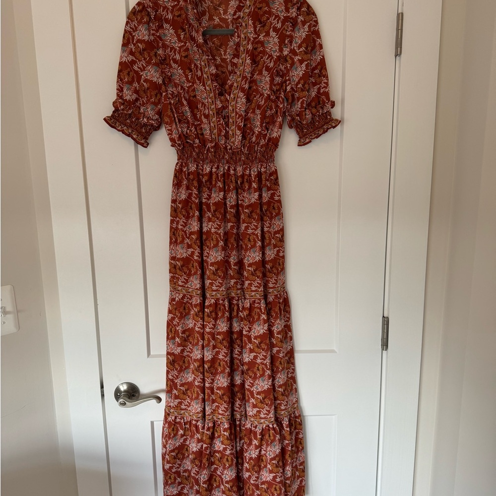 Max Studio Ruffle sleeve dress